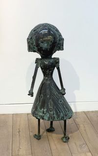 Girl I by Manolo Valdés contemporary artwork sculpture