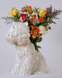 Puppy (Vase) by Jeff Koons contemporary artwork ceramics