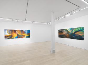 Exhibition view: Andrea Marie Breiling, The Swallow, Almine Rech, New York (2 May–10 June 2023). Courtesy Almine Rech. Photo:  Dan Bradica.