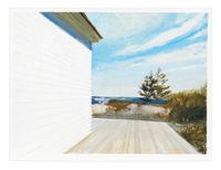 Passing Hermine by Bo Bartlett contemporary artwork works on paper