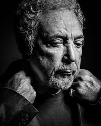Tom Jones by Andy Gotts contemporary artwork photography, print
