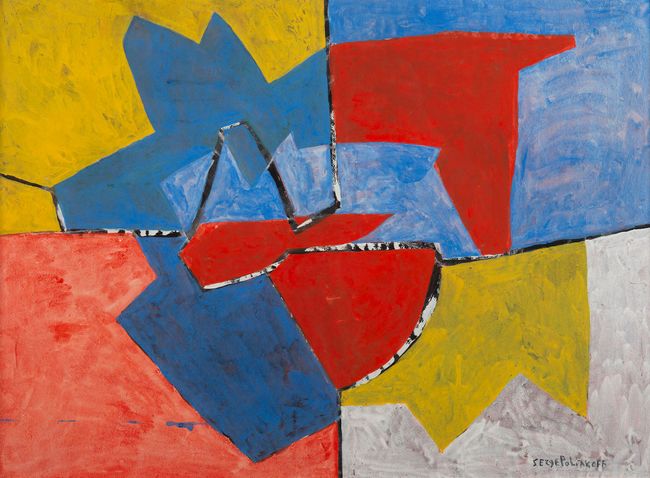 Composition 52-46 by Serge Poliakoff contemporary artwork