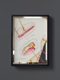 H. Schmitz: Intensität, Atmosphären + Musik 3 by Jorinde Voigt contemporary artwork drawing