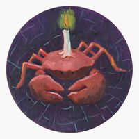 Spider Crab 2 by Charles Hascoët contemporary artwork painting, works on paper