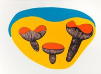 Voyages of discovery (Fruiting bodies) by Patricia Piccinini contemporary artwork works on paper