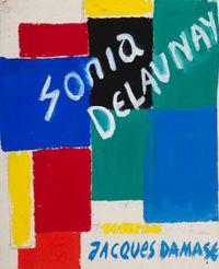 Rythme-couleur by Sonia Delaunay contemporary artwork painting, works on paper