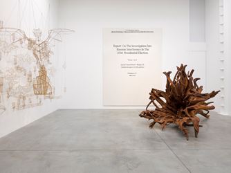 Exhibition view: Ai Weiwei, Roots, Lisson Gallery, Bell St, London (2 October–2 November 2019). Courtesy the artist and Lisson Gallery.