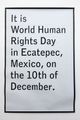 It's World Human Rights Day by Jeremy Deller contemporary artwork 8
