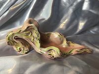 Flesh and lime slipper by Zöe Williams contemporary artwork sculpture