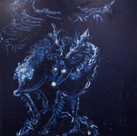 Deep Blue by Yangjiang Group contemporary artwork painting