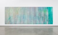 Green April by Sam Gilliam contemporary artwork painting