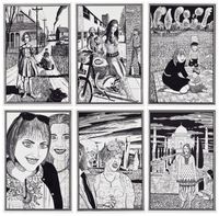 Six Snapshots of Julie by Grayson Perry contemporary artwork print