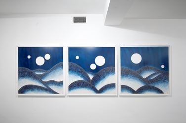 Exhibition view: Timothy Hyunoo Lee, No One Dies Alone, Sabrina Amrani Gallery, Madera, 23, Madrid (13 January–27 February 2016). Courtesy Sabrina Amrani Gallery.