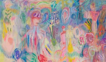 Paintings Give Lorna Robertson 
Somewhere to Go