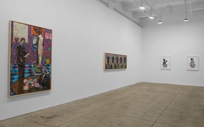 Exhibition view: Group Exhibition, Sidelined, Galerie Lelong & Co, Paris (5 January-17 February 2018). Courtesy Galerie Lelong & Co, New York.