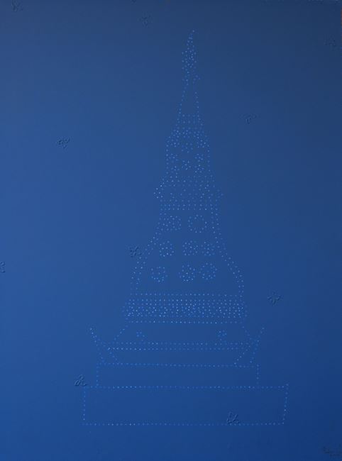 Blue Chedi by Sakarin Krue-On contemporary artwork