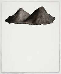 Mountains giving advice by Benjamin Armstrong contemporary artwork works on paper