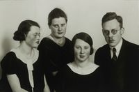 Sisters and Brothers by August Sander contemporary artwork print