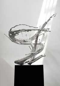 Water in Dripping - Crystal Clear by Zheng Lu contemporary artwork sculpture