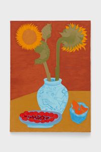 Sunflower Bouquet by March Avery contemporary artwork painting