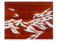 Ba Zasa Red Lake 1 by Ricardo Mazal contemporary artwork painting