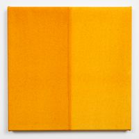 Half Yellow by Simon Morris contemporary artwork painting