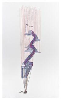 Staircase/s by Do Ho Suh contemporary artwork works on paper