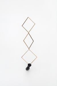 Triplet by Eva Rothschild contemporary artwork sculpture