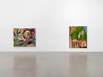 Kristina Schuldt, BEBEN, 2022, installation view, Galerie EIGEN + ART Leipzig, photo: Uwe Walter, Berlin