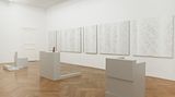 Contemporary art exhibition, Cheyney Thompson, Pedestals, Bias-cut, /Robert Macaire/, Chronochromes at Galerie Buchholz, Berlin, Germany