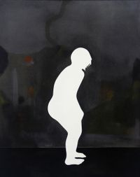 Standing Figure by Brent Harris contemporary artwork painting