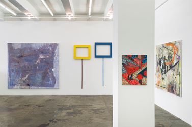Exhibition view: Group Exhibition, Painting in due time, Thomas Erben Gallery, New York (29 June–28 July 2017). Courtesy Thomas Erben Gallery.