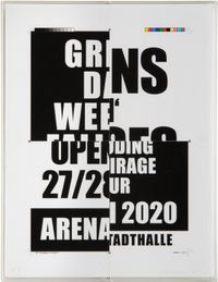 Get-togehter (Flyer) by Hans Schabus contemporary artwork painting, works on paper, sculpture, drawing