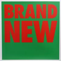 BRAND NEW by Billy Apple contemporary artwork painting
