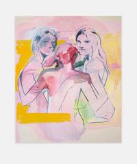 Trinity (threesome) by France-Lise McGurn contemporary artwork painting, works on paper