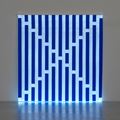 Fibres optiques — Bleu foncé J2 by Daniel Buren contemporary artwork 1