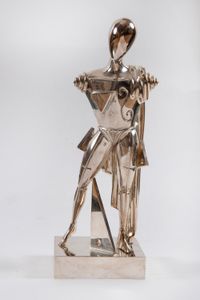 Il trovatore by Giorgio de Chirico contemporary artwork sculpture