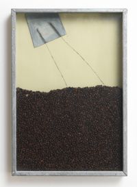 Untitled (Coffee) by Jannis Kounellis contemporary artwork mixed media