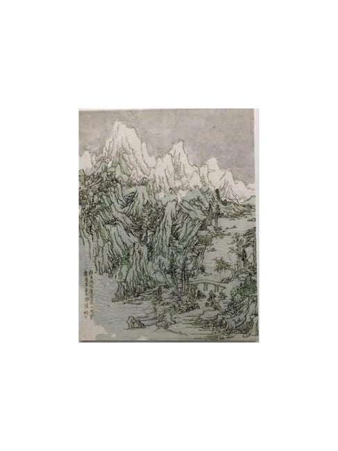 Early Spring on Xi Mountain by Wang Tiande contemporary artwork