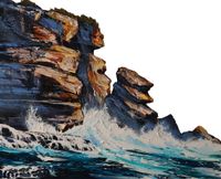 Hat Head Rock by Neil Frazer contemporary artwork painting
