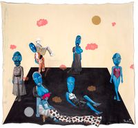 Vissaquelo (The Undoing) by Teresa Kutala Firmino contemporary artwork mixed media