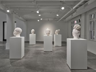 Exhibition view: Thomas J Price, Beyond Measure, Hauser & Wirth, Downtown Los Angeles (24 May–20 August 2023). © Thomas J Price. Courtesy the artist and Hauser & Wirth. Photo: Keith Lubow.