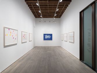 Exhibition view: Spencer Finch, Forever is composed of Nows, Lisson Gallery, Shanghai (16 September–28 October 2023). Courtesy the artist and Lisson Gallery.