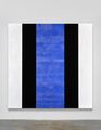 Untitled (White, Black, Blue, Beveled) by Mary Corse contemporary artwork 1