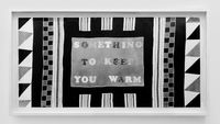 Something to Keep You Warm by Andrea Bowers contemporary artwork works on paper