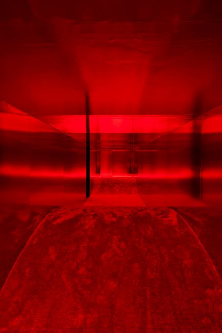Lucio Fontana in collaboration with Nanda Vigo
Ambiente spaziale: “Utopie”, nella XIII Triennale di
Milano [Spatial Environment: “Utopias”, at the 13th Milan
Triennale] by Lucio Fontana contemporary artwork