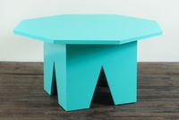 Mint Table by Mary Heilmann contemporary artwork mixed media