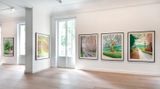 Contemporary art exhibition, David Hockney, The Arrival of Spring in Woldgate at Galerie Lelong & Co. Paris, 13 Rue de Téhéran, Paris, France