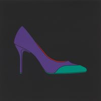 Untitled (high heel) by Michael Craig-Martin contemporary artwork painting