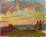 Sunset from Camlet Way, Hadley Common by Sargy Mann contemporary artwork 2